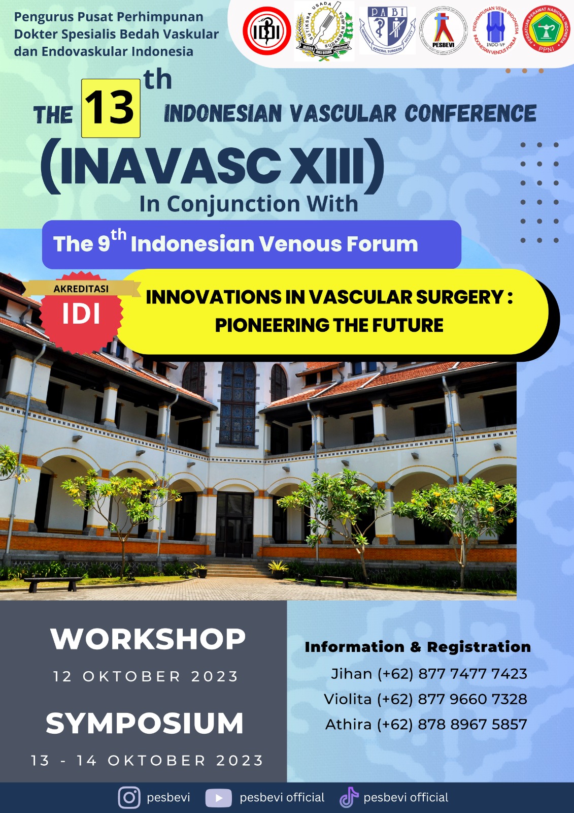 First Announcement INAVASC XIII 2023